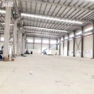 车墩一手新建独院全单层厂房9800平米层高17.5米影视拍摄