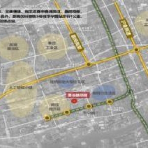 距离5号线地铁华宁路1公里路程，104地块独栋厂房出售