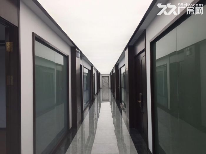 松江新城近万达全新园区精装修车间130,150,180平米分割形象好