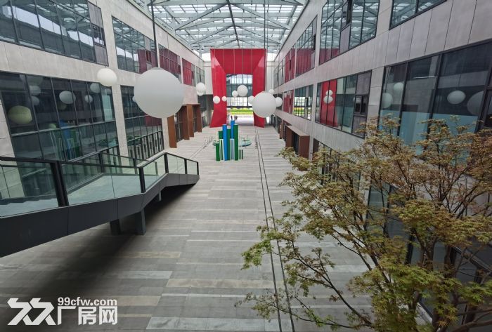 新桥无公摊全新园区精装修车间210,250平米配套齐全形象好