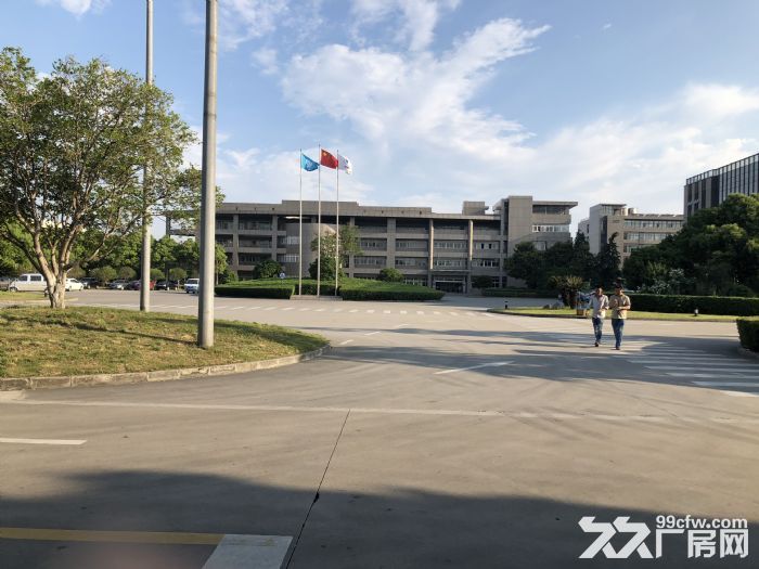 104地块车墩独院全单层带10吨行车空地大环氧地坪