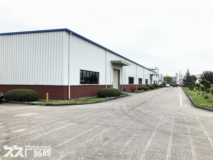 松江城区位置全新园区独栋单层1940平米厂房出租无公摊